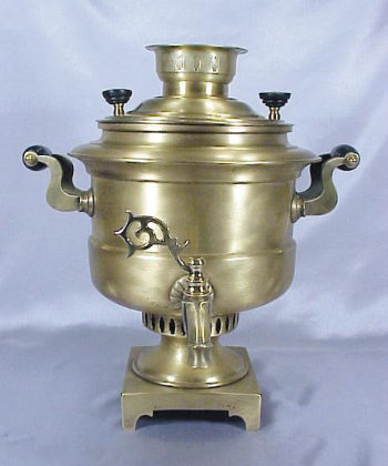Unique Drum Shaped Samovar