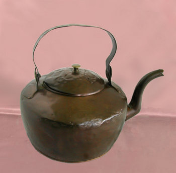 Large American Copper Kettle