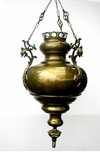 19th Century European Synagogue Eternal Light
