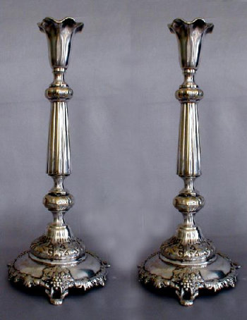 Polish Sabbath Candlesticks