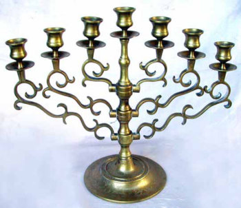 Synagogue Menorah