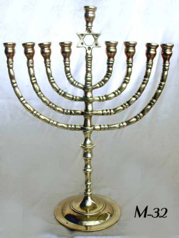 Antique Chanukah Menorah