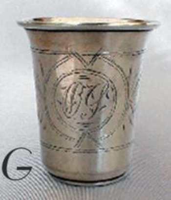 Russian Silver Beaker