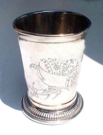 Austro-Hungarian Silver Kiddush Cup