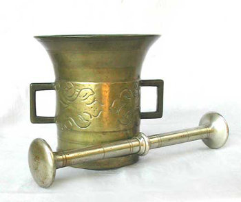 Heavyweight Bell Metal Mortar
