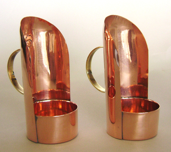 Copper mini lanterns