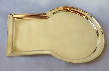 Keyhole Shaped Samovar Tray 