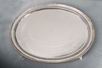 Oval Candlestick Tray - CT2 