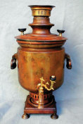 Peasant Barrel Shaped Samovar