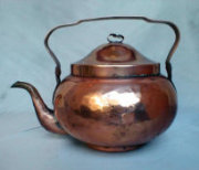 Hand Hammered Copper Samovar Tea Pot