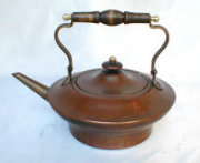 Elegant French Hand Made Copper Tea Pot