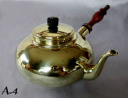 Beautiful Antique Brass Tea Pot