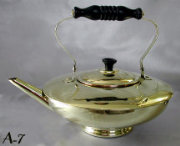 Antique Teapot of Compressed Ovoid Shape
