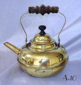 Antique Brass Teapot