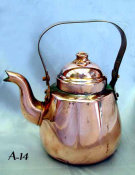Diminutive Copper Tea Pot