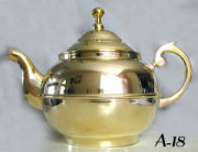 Polished Brass Samovar Teapot