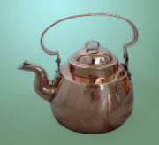 19th Century Copper Kettle