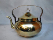 Polished Brass Teapot