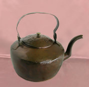Large American Copper Kettle