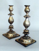 Polish Sabbath Candlesticks