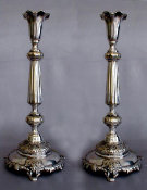 Polish Sabbath Candlesticks