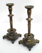 Czarist Russian Sabbath Candlesticks