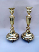 Austro-Hungarian Sabbath Candlesticks