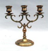 3 Light Sabbath Candelabra