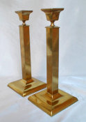 Arts & Crafts Sabbath Candlesticks