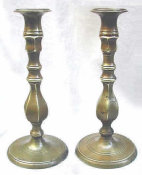 Pair of Brass Candlesticks