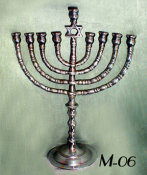 Antique Chanukah Menorah