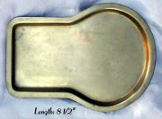 Keyhole Shaped Russian Samovar Tray