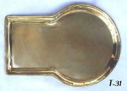 Russian Samovar Keyhole Shaped Tray