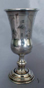 Antique Russian Silver Goblet