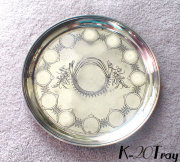 Engraved Silver Tray