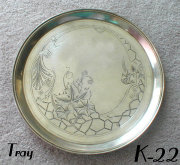 Magnificent Russian Silver Tray