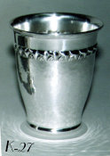 Scandanian Silverplated Mushroom Cup