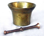 Heavyweight Bell Metal Mortar