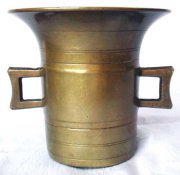 19th Century Bell Metal Mortar