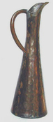  Hand Wrought Plannished Pitcher