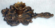 Ornate Brass Candleholder
