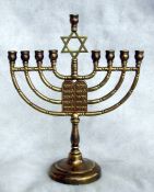 Ten Commandments Menorah