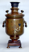 Samovar with Chestnut colored Patina