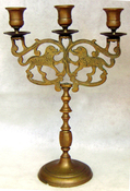 3 Light Sabbath Candelabrum