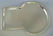 Antique Keyhole Samovar Tray