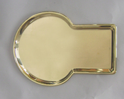 Antique Keyhole shaped Samovar Tray