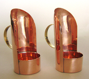 Copper mini lanterns