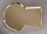 Russian Imperial Keyhole shaped Samovar Tray