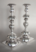 Fraget Petticoat Warsaw Sabbath Candlesticks