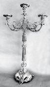 Magnificent 3 light Warsaw Grapevine Sabbath Candelabrum 